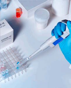 Patient samples for testing