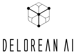 Delorean Artificial Intelligence logo